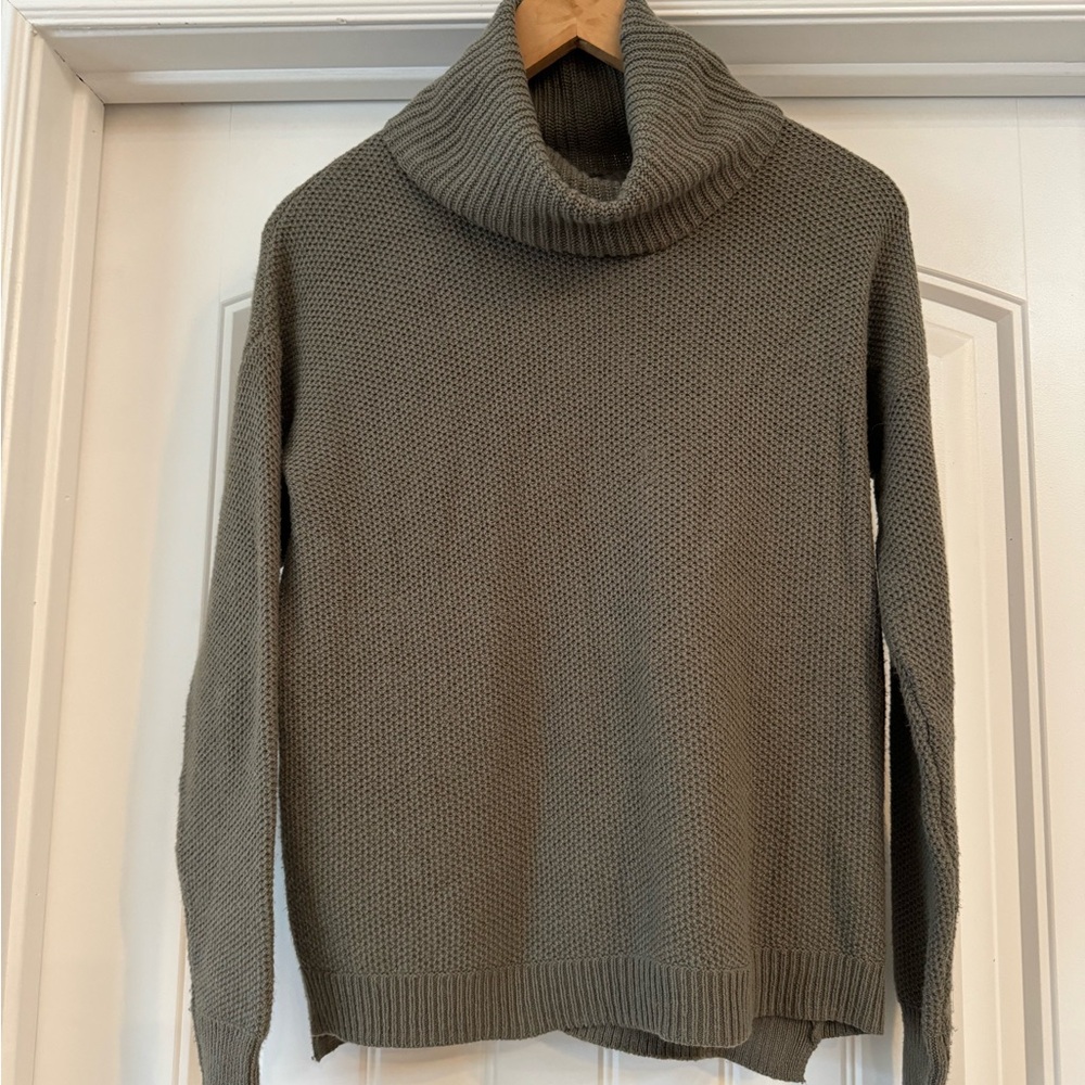 Madewell Cowl Turtleneck Knit Sweater